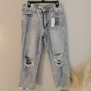Vervet distressed jean